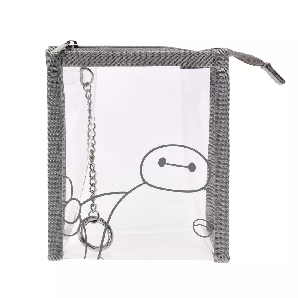 JDS - Big Hero 6 "Line Art" Clear Pouch with Carabiner