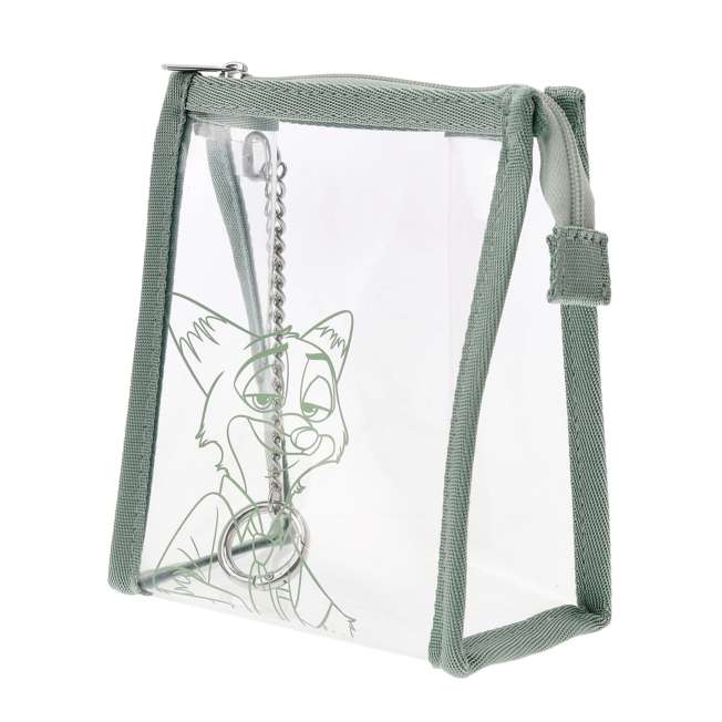 JDS - Nick Wilde "Line Art" Clear Pouch with Carabiner