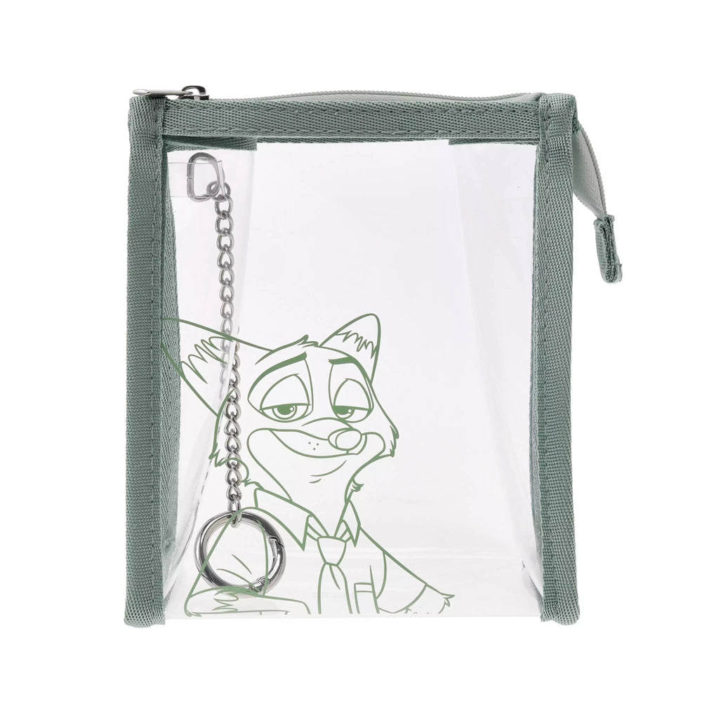 JDS - Nick Wilde "Line Art" Clear Pouch with Carabiner