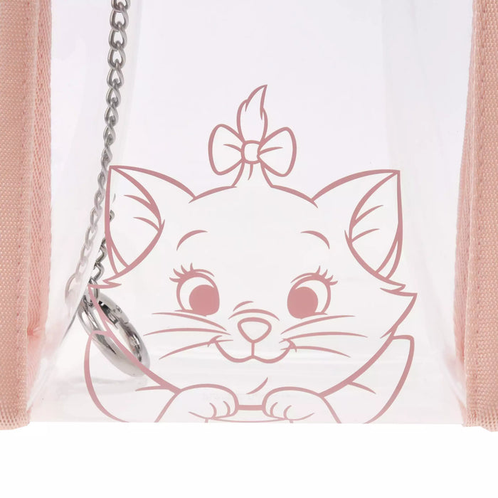 JDS - Marie The Aristocats "Line Art" Clear Pouch with Carabiner