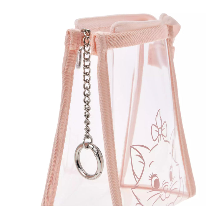 JDS - Marie The Aristocats "Line Art" Clear Pouch with Carabiner