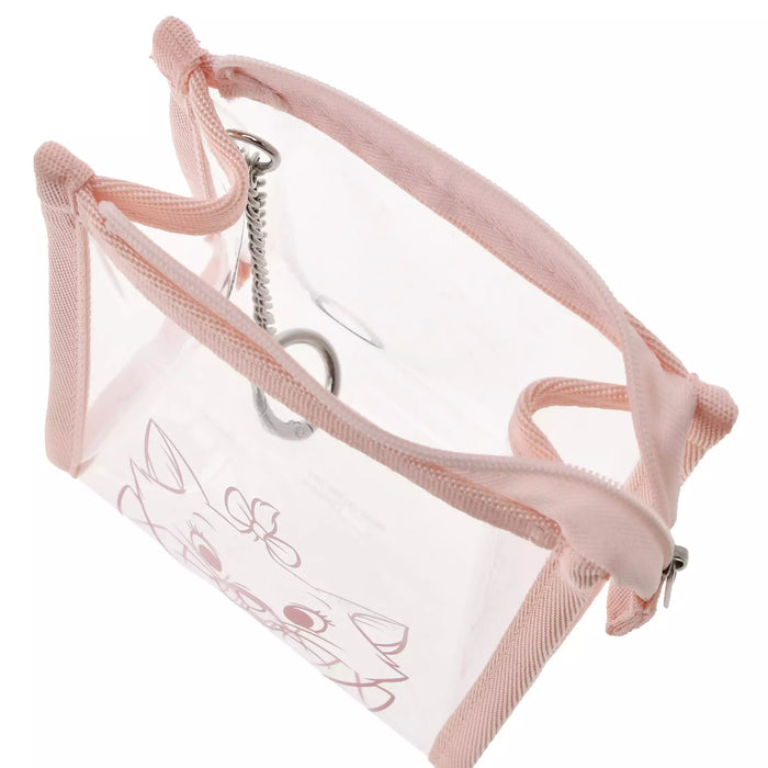 JDS - Marie The Aristocats "Line Art" Clear Pouch with Carabiner