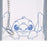 JDS - Stitch "Line Art" Clear Pouch with Carabiner