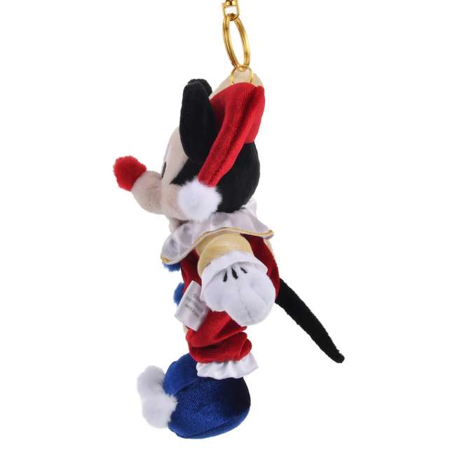 JDS - PIERROT COSTUME x Mickey Mouse Plush Keychain (Release Date: Nov 4, 2025)