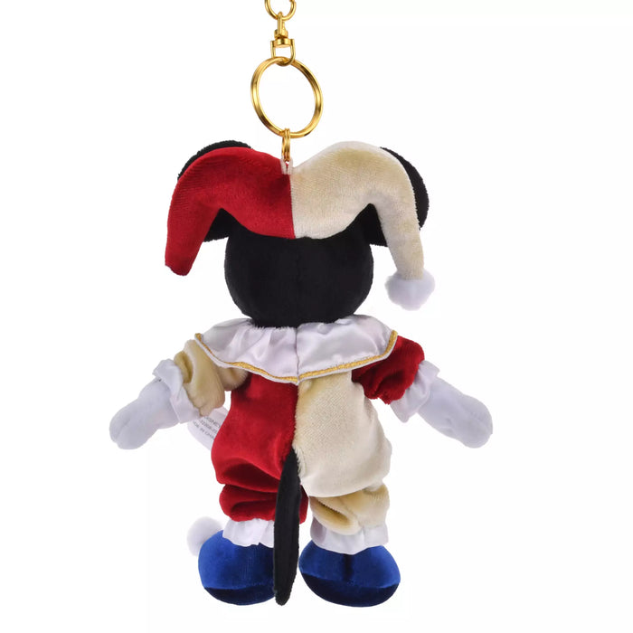 JDS - PIERROT COSTUME x Mickey Mouse Plush Keychain (Release Date: Nov 4, 2025)