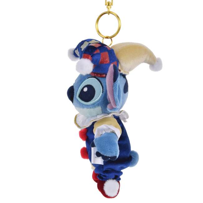 JDS - PIERROT COSTUME x Stitch Plush Keychain (Release Date: Nov 4, 2025)
