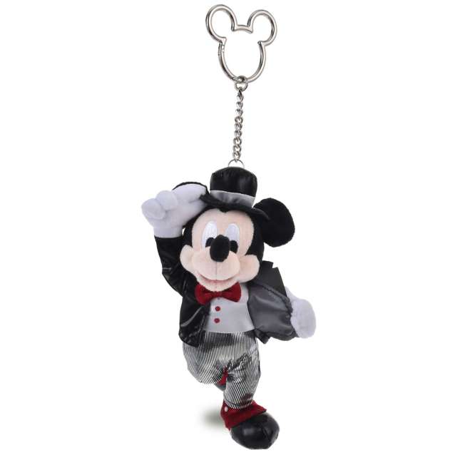 JDS - 2025 Happy Birthday Mickey x Mickey Mouse Plush Keychain Black (Release Date: Oct 28, 2025)