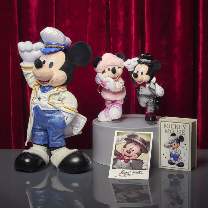JDS - 2025 Happy Birthday Mickey x Mickey Mouse Plush Keychain Black (Release Date: Oct 28, 2025)