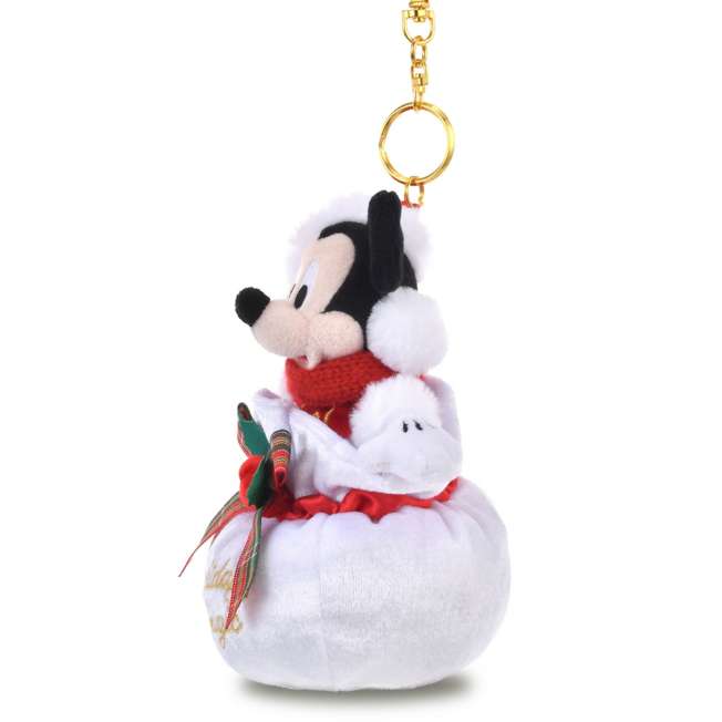 JDS -  2025 Disney Christmas Mickey & Friends x Mickey Mouse Plush Keychain (Release Date: Nov 4, 2025)