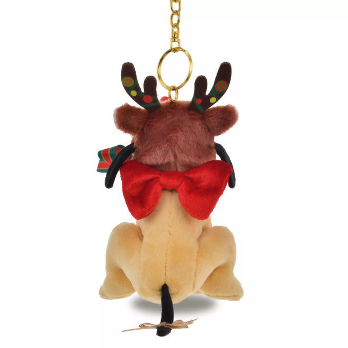 JDS -  2025 Disney Christmas Mickey & Friends x Pluto Plush Keychain (Release Date: Nov 4, 2025)