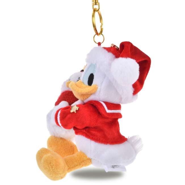 JDS -  2025 Disney Christmas Mickey & Friends x Donald Duck with Daisy Duck Snowman Plush Keychain (Release Date: Nov 4, 2025)