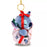 JDS -  2025 Disney Christmas Mickey & Friends x Stitch Plush Keychain (Release Date: Nov 4, 2025)
