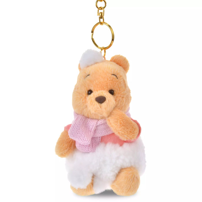 JDS - 2025 White Pooh Collection x [Limited to select Disney Store locations] Winnie the Pooh Plush Keychain (Release Date: Nov 11, 2025)