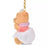 JDS - 2025 White Pooh Collection x [Limited to select Disney Store locations] Winnie the Pooh Plush Keychain (Release Date: Nov 11, 2025)