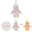 JDS - 2025 White Pooh Collection x Winnie the Pooh "Reversible" Plush Keychain (Release Date: Nov 11, 2025)