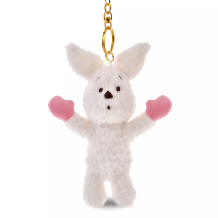 JDS - 2025 White Pooh Collection x Piglet "Reversible" Plush Keychain (Release Date: Nov 11, 2025)