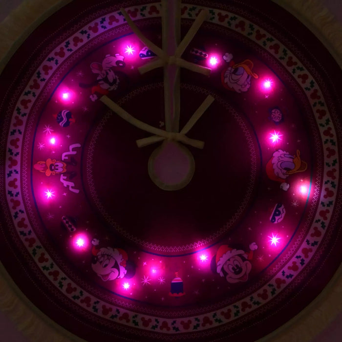 JDS -  2025 Disney Christmas Mickey & Friends x Mickey & Friends Light Up Tree Skirt (Release Date: Nov 4, 2025)