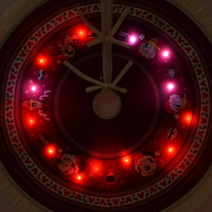 JDS -  2025 Disney Christmas Mickey & Friends x Mickey & Friends Light Up Tree Skirt (Release Date: Nov 4, 2025)