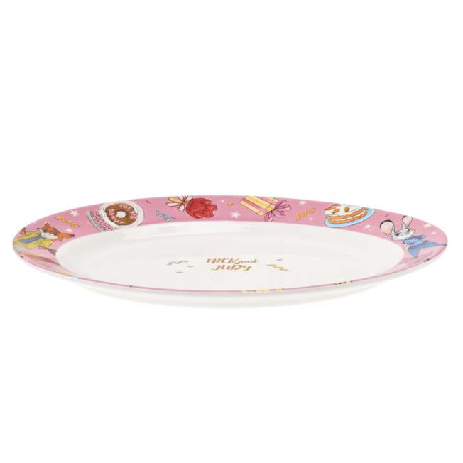 JDS -  2025 Holiday Season x Judy Hopps & Nick Wilde Oval Plate (Release Date: Nov 4, 2025)