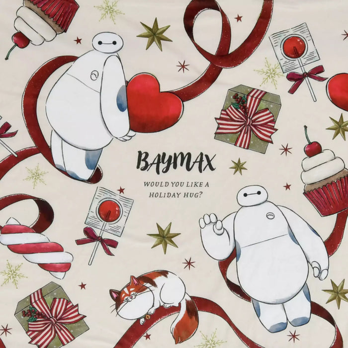 JDS - Holiday Gift x Baymax & Mochi Blanket 4-Ways Blanket