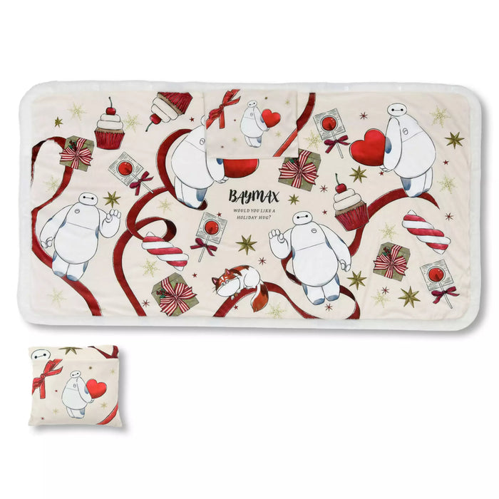 JDS - Holiday Gift x Baymax & Mochi Blanket 4-Ways Blanket