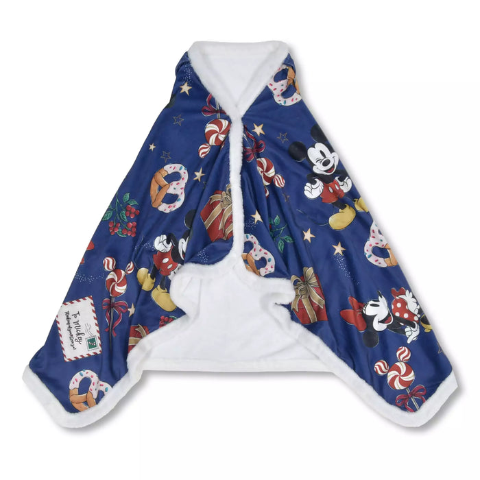 JDS - Holiday Gift x Mickey & Minnie 4-Way Blanket (Release Date: Oct 21, 2025)