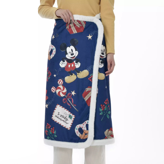 JDS - Holiday Gift x Mickey & Minnie 4-Way Blanket (Release Date: Oct 21, 2025)