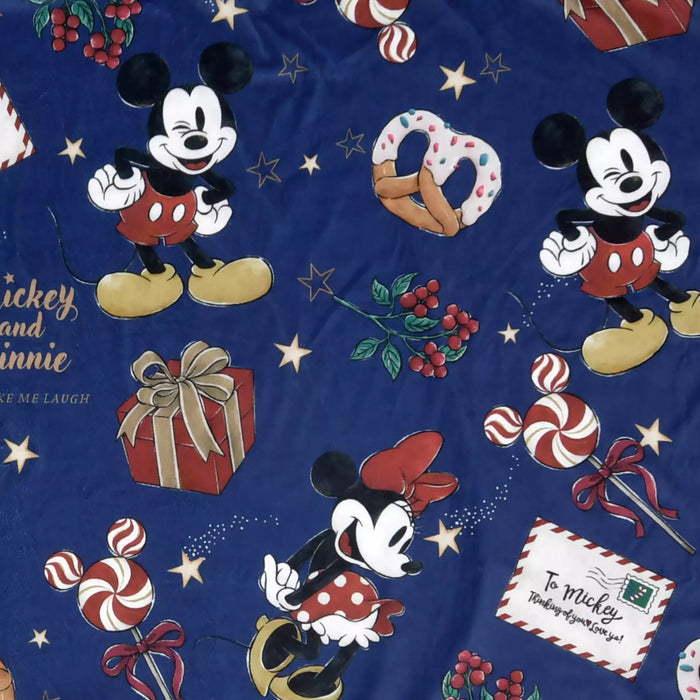 JDS - Holiday Gift x Mickey & Minnie 4-Way Blanket (Release Date: Oct 21, 2025)