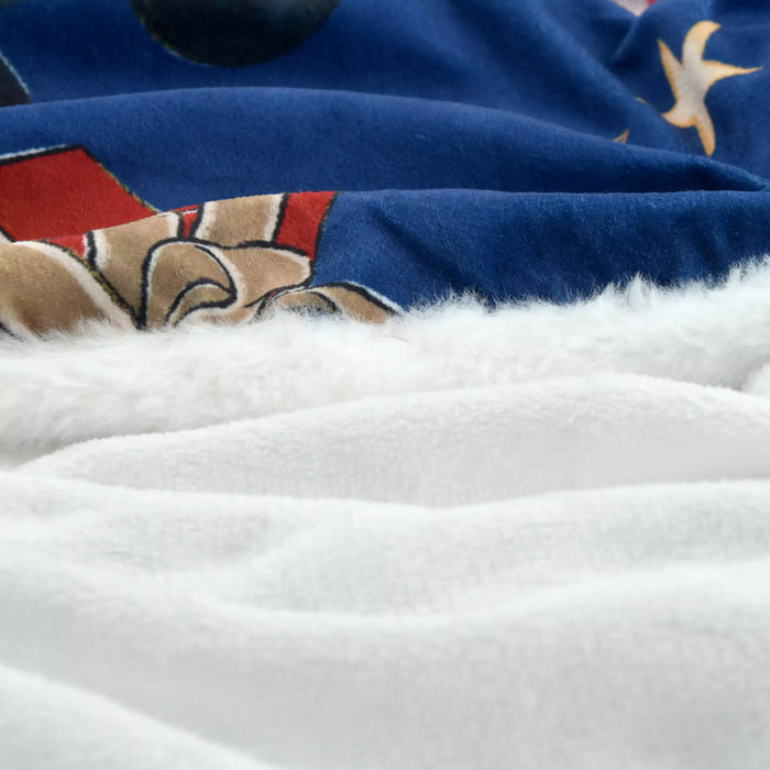 JDS - Holiday Gift x Mickey & Minnie 4-Way Blanket (Release Date: Oct 21, 2025)