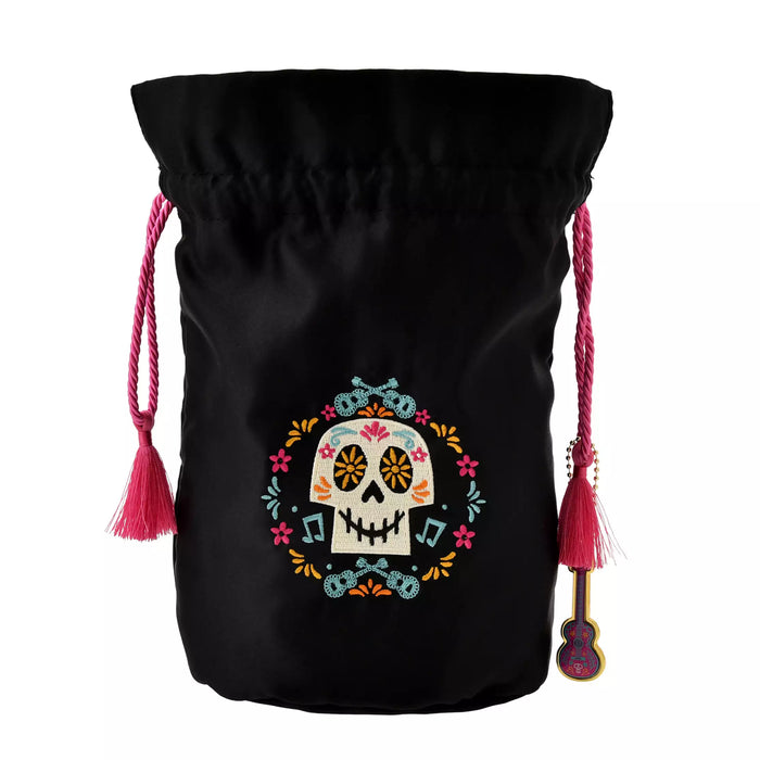 JDS -  Disney & Pixar's "Coco"Movie Merchandise 2025 x Coco Drawstring Pouch with Charm (Release Date: Aug 19, 2025)