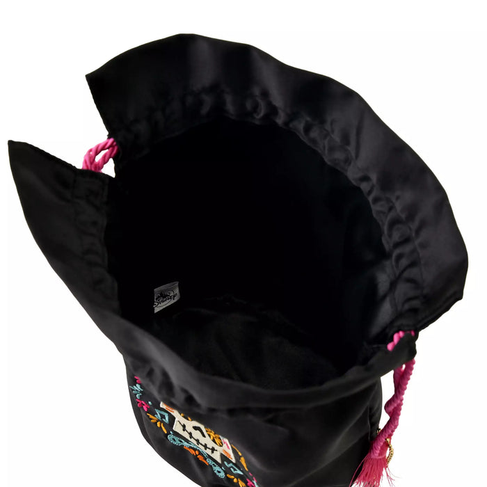 JDS -  Disney & Pixar's "Coco"Movie Merchandise 2025 x Coco Drawstring Pouch with Charm (Release Date: Aug 19, 2025)
