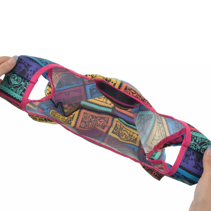 JDS -  Disney & Pixar's "Coco"Movie Merchandise 2025 x Disney & Pixar "Coco" Papel Picado Pattern Shopping Bag/Eco Bag (Release Date: Aug 19, 2025)