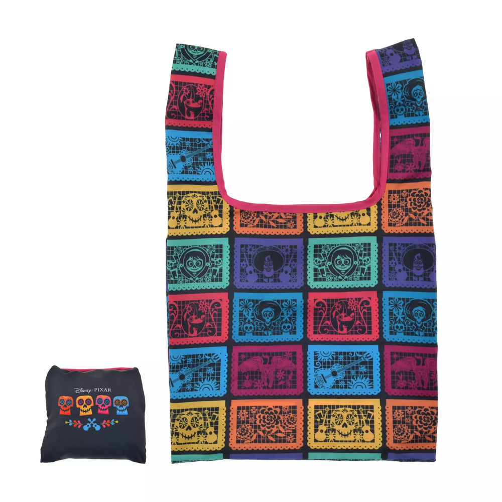 JDS -  Disney & Pixar's "Coco"Movie Merchandise 2025 x Disney & Pixar "Coco" Papel Picado Pattern Shopping Bag/Eco Bag (Release Date: Aug 19, 2025)
