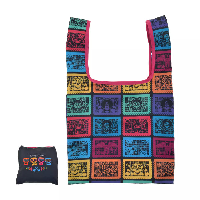 JDS -  Disney & Pixar's "Coco"Movie Merchandise 2025 x Disney & Pixar "Coco" Papel Picado Pattern Shopping Bag/Eco Bag (Release Date: Aug 19, 2025)