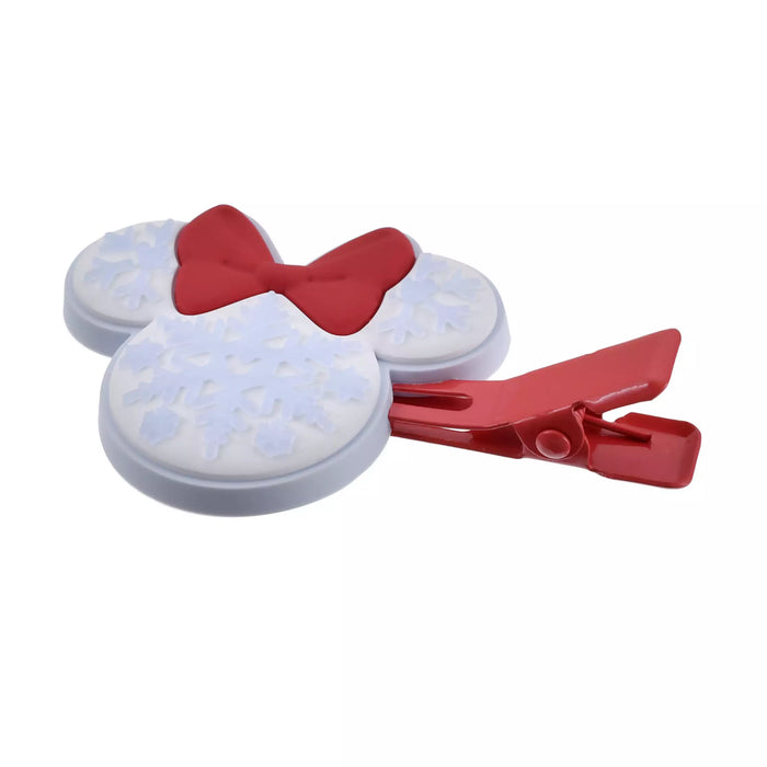 JDS - MAEGAMI Hair Zakka x Mickey & Minnie Hair Clip Set, Color Clips, Snowflake