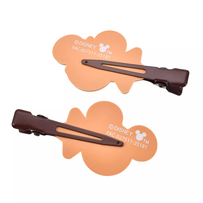 JDS - MAEGAMI Hair Zakka x Mickey & Minnie Hair Clip Set, Color Clips, Christmas Cookies