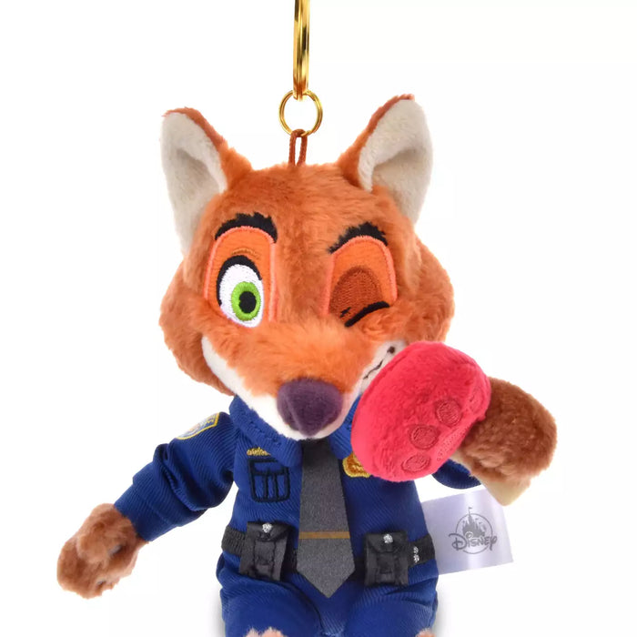 JDS - MOGUMOGU Zootopia Nick Wilde Plush Keychain (Release Date: Dec 9, 2025)
