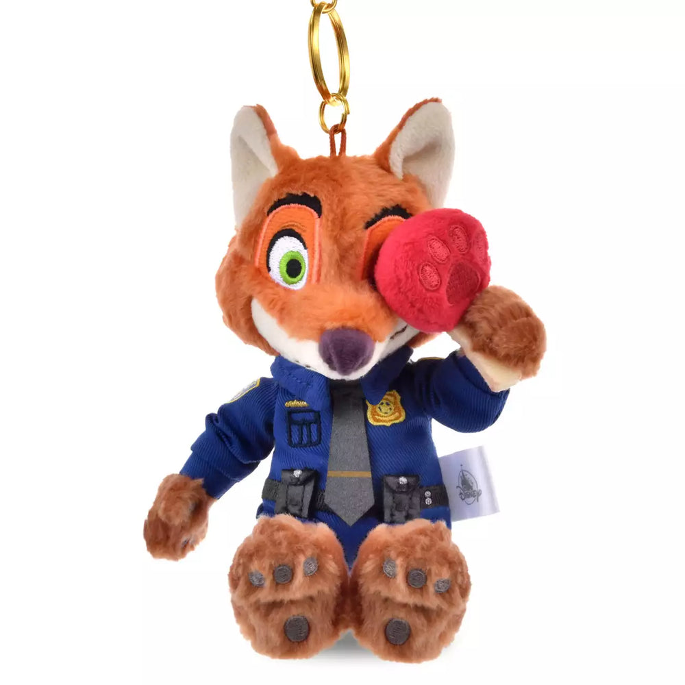 JDS - MOGUMOGU Zootopia Nick Wilde Plush Keychain (Release Date: Dec 9, 2025)