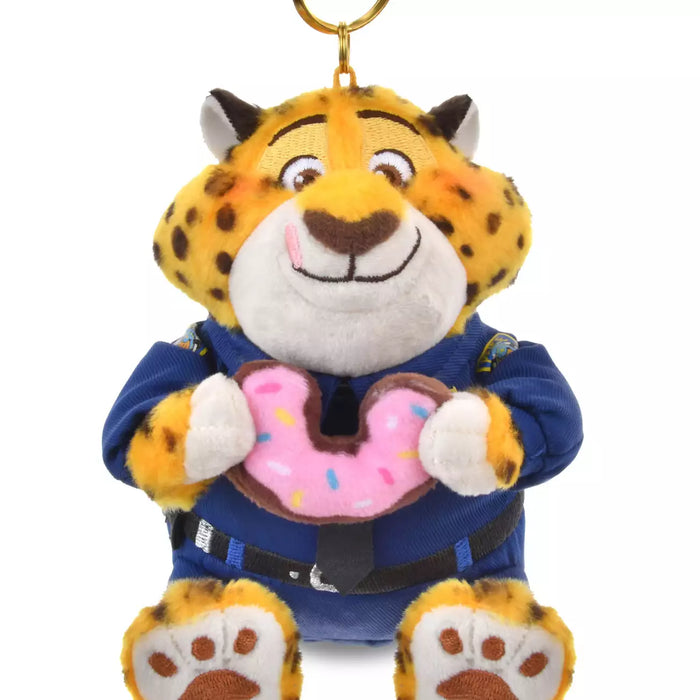 JDS - MOGUMOGU Zootopia Clawhauser Plush Keychain (Release Date: Dec 9, 2025)