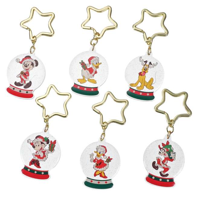 JDS -  2025 Disney Christmas Mickey & Friends x Mickey & Friends "Snow Globe Style" Secret Keychain  (Release Date: Nov 4, 2025)
