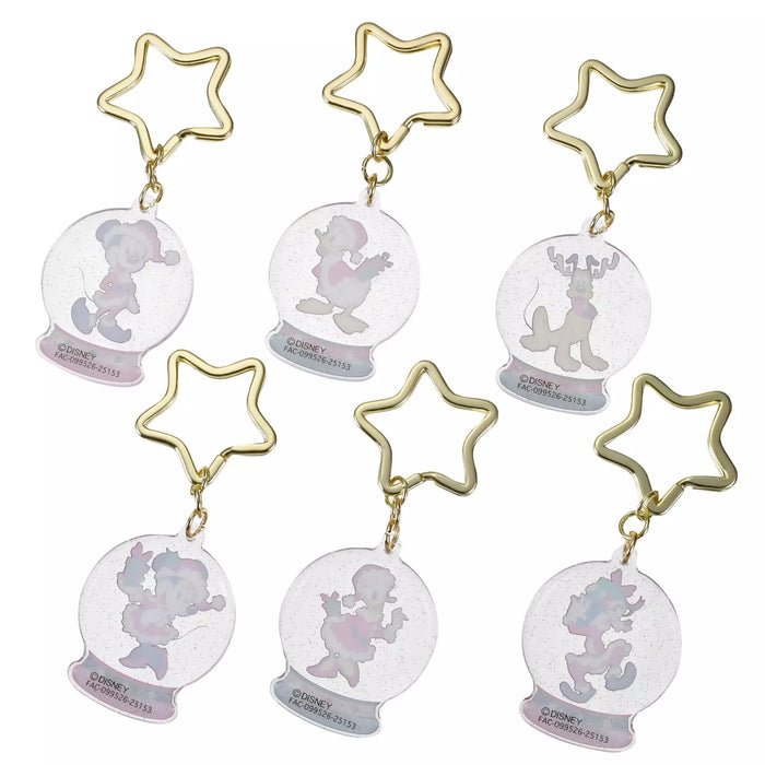JDS -  2025 Disney Christmas Mickey & Friends x Mickey & Friends "Snow Globe Style" Secret Keychain  (Release Date: Nov 4, 2025)