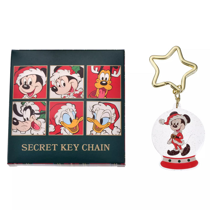 JDS -  2025 Disney Christmas Mickey & Friends x Mickey & Friends "Snow Globe Style" Secret Keychain  (Release Date: Nov 4, 2025)