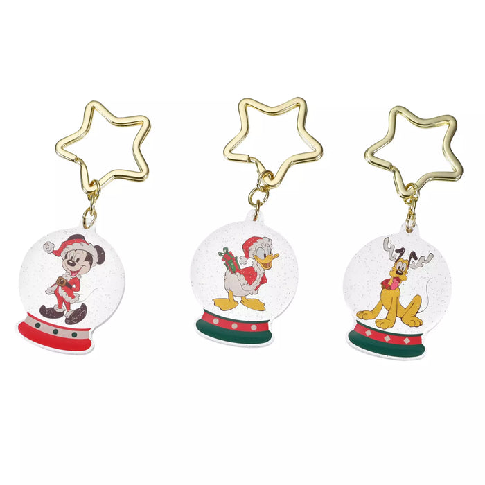 JDS -  2025 Disney Christmas Mickey & Friends x Mickey & Friends "Snow Globe Style" Secret Keychain  (Release Date: Nov 4, 2025)