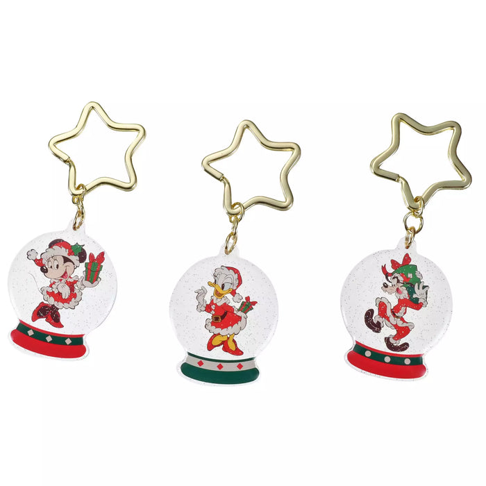 JDS -  2025 Disney Christmas Mickey & Friends x Mickey & Friends "Snow Globe Style" Secret Keychain  (Release Date: Nov 4, 2025)