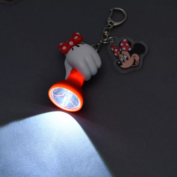 JDS - Keychain Fes x Minnie Mouse Light-Up Flashlight-Style Keychain (Release Date: Oct 7, 2025)