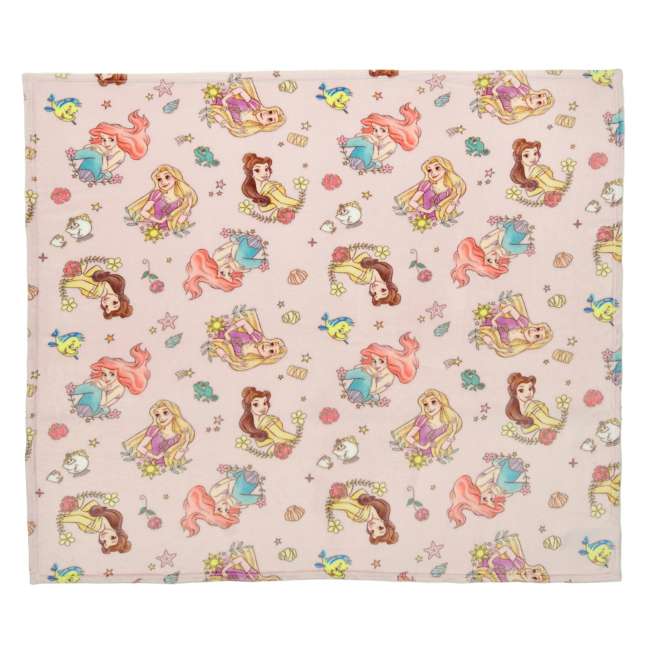 JDS - Enjoy Winter x [Kids'] Disney Princess All Over Print Motif Blanket
