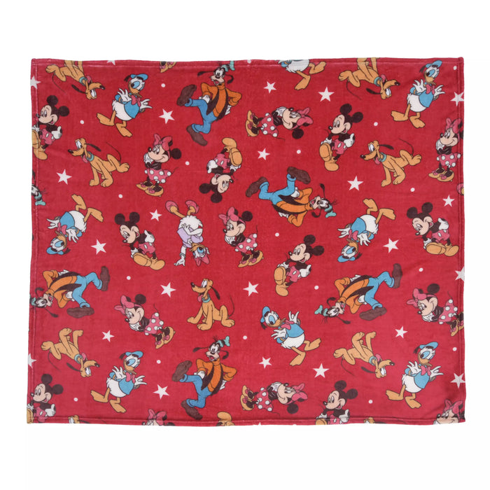 JDS - ENJOY WINTER x Mickey & Friends Vintage All-Over Print Blanket