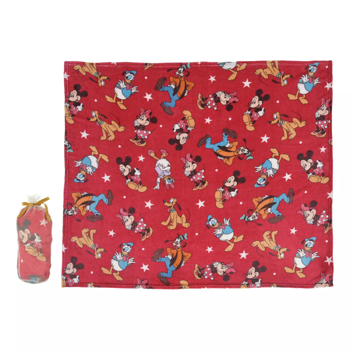 JDS - ENJOY WINTER x Mickey & Friends Vintage All-Over Print Blanket