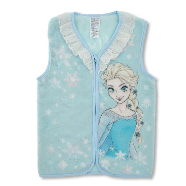JDS - ENJOY WINTER x [Kids'] Elsa & Olaf Kids' Vest Sleeper Motif Blue