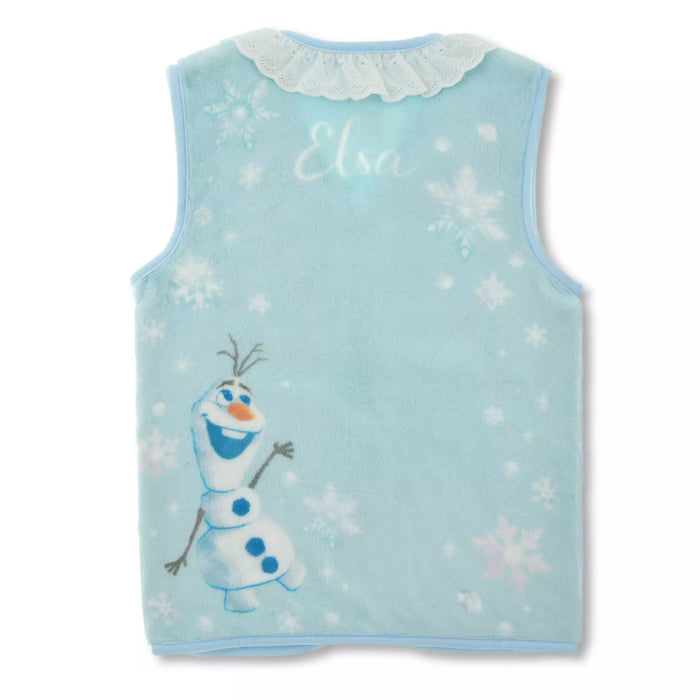 JDS - ENJOY WINTER x [Kids'] Elsa & Olaf Kids' Vest Sleeper Motif Blue